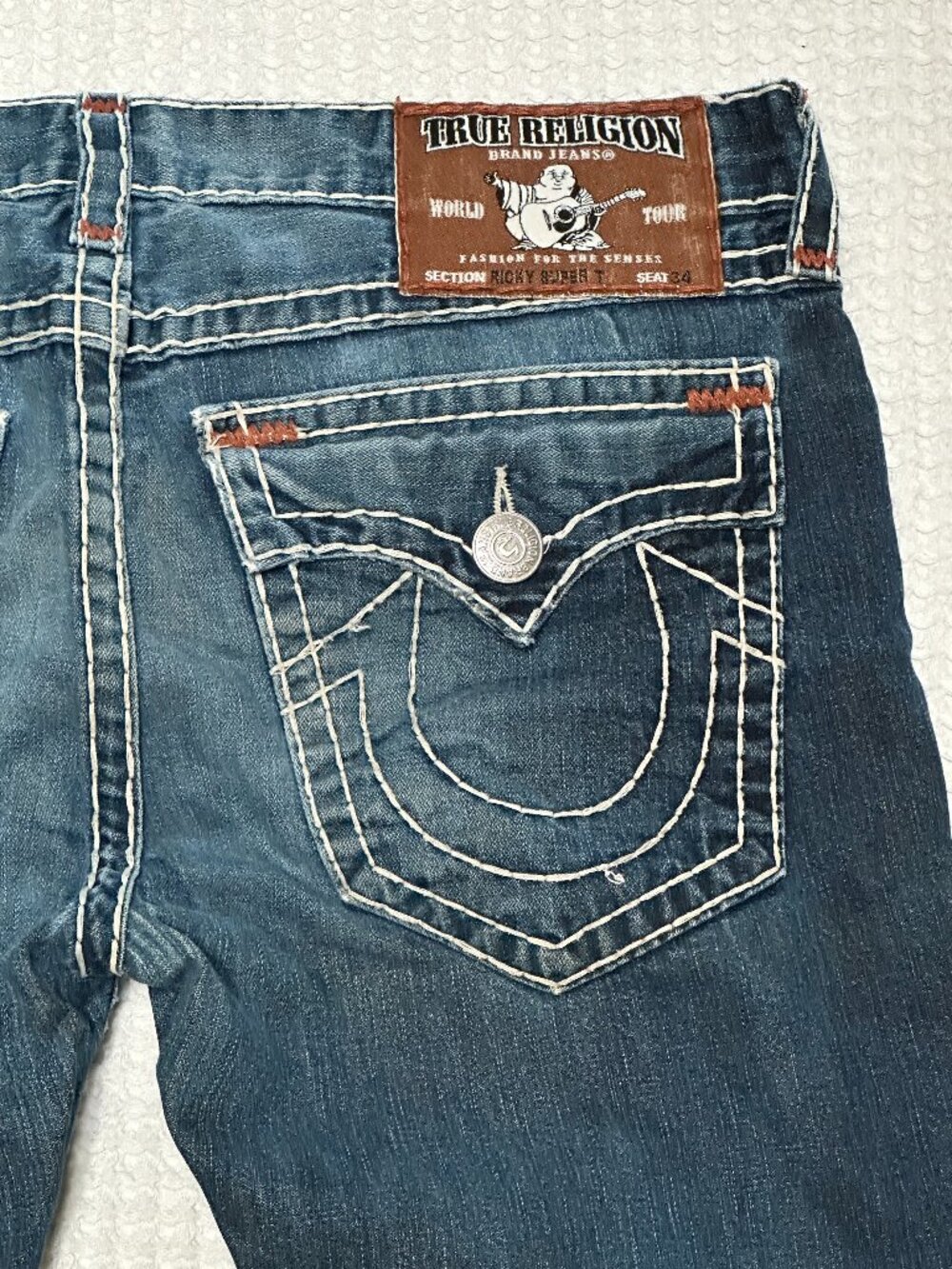 intage True Religion "Copper Label" Ricky Super T Jeans